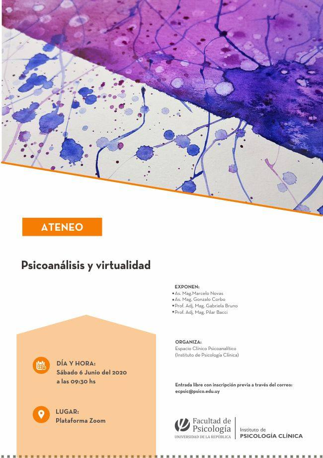 Psicoanálisis y virtualidad