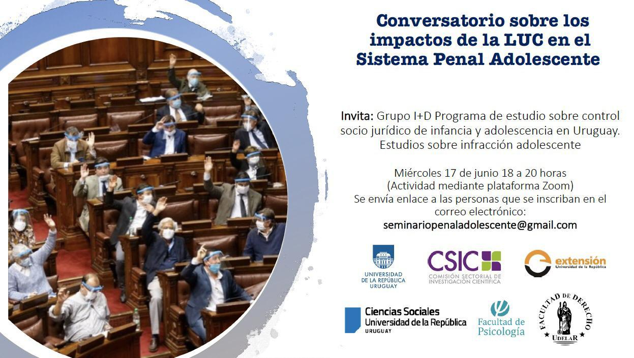 Impactos de la LUC en el Sistema Penal Adolescente