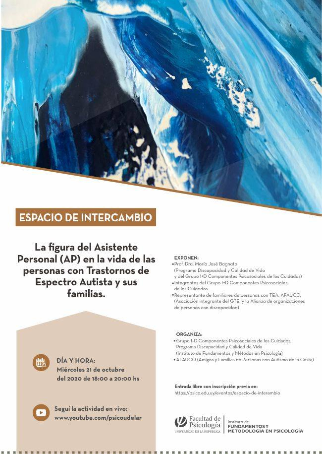 La figura del Asistente Personal (AP) en la vida de las personas con Trastornos de Espectro Autista y sus familias