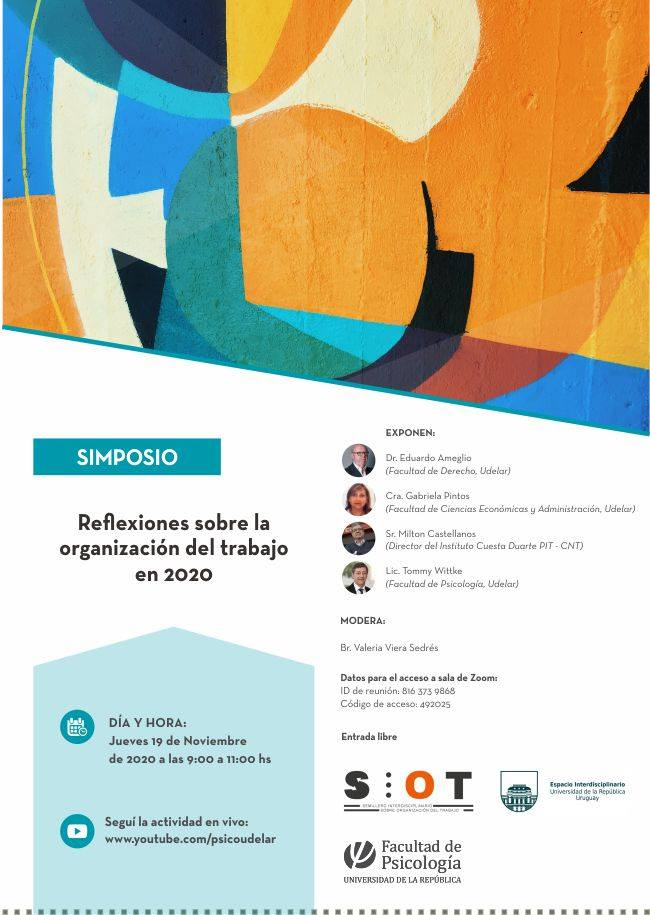 Reflexiones sobre la organización del trabajo en 2020