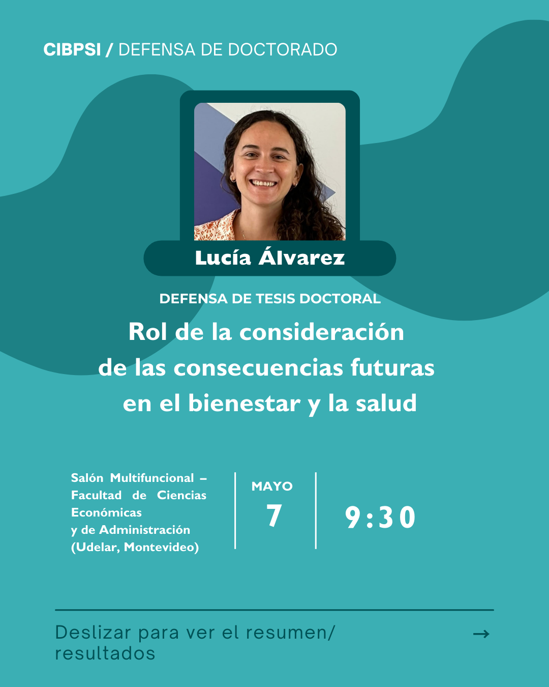 afiche de difusión de la actividad