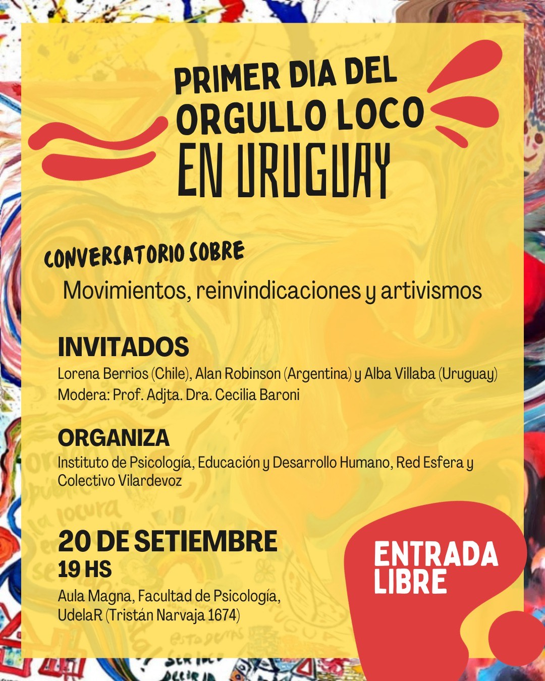 afiche de la actividad