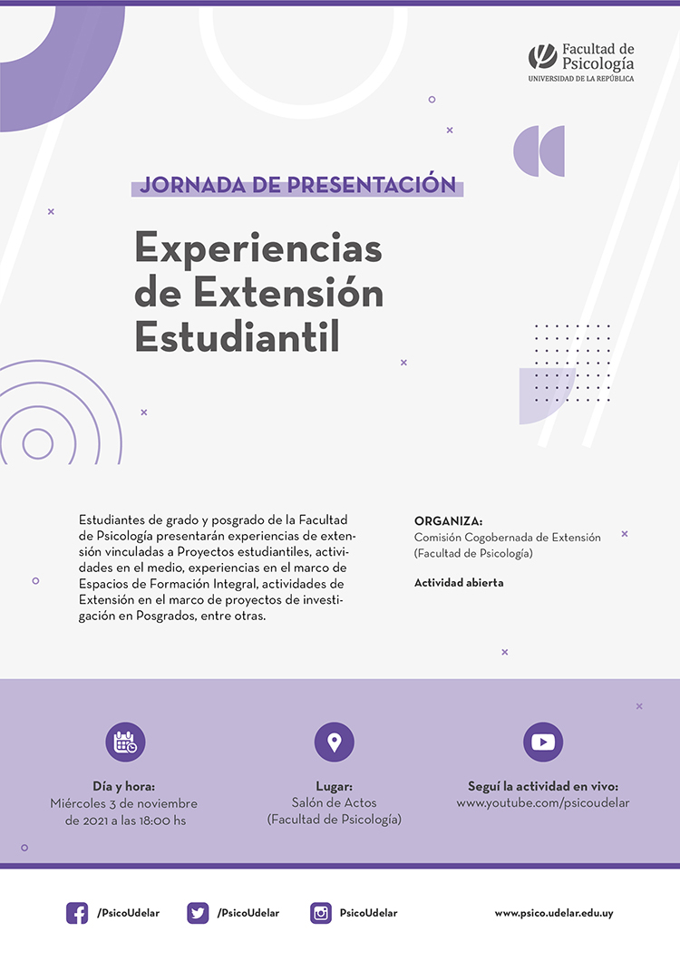 Experiencias de Extensión Estudiantil