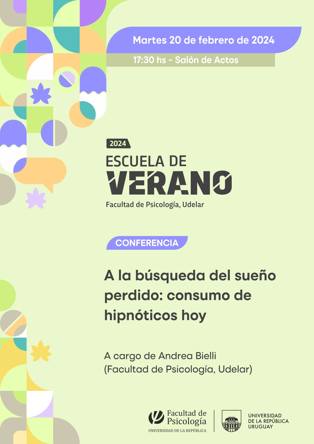 afiche de difusión de la Conferencia