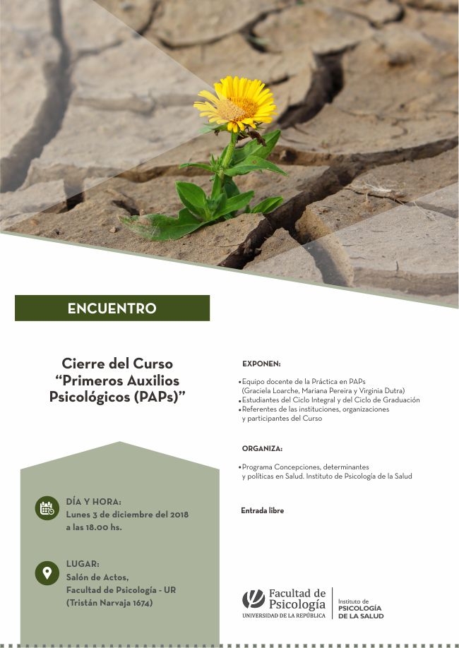 Afiche de difusión