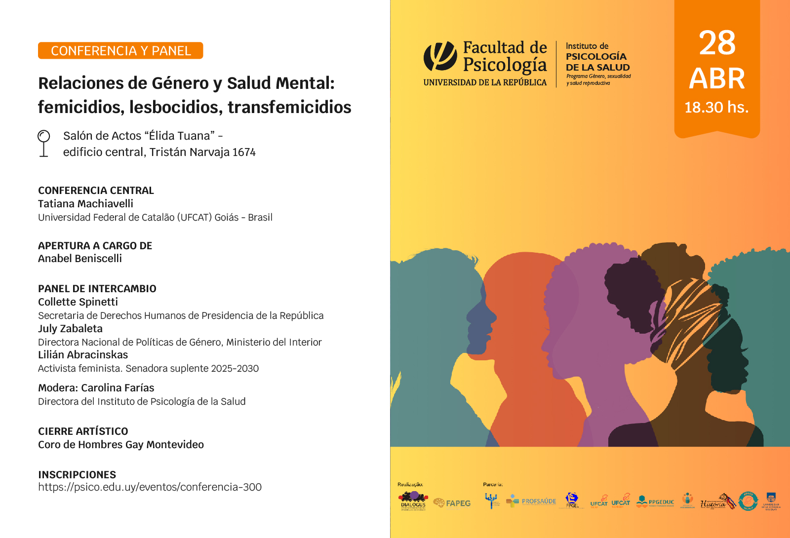 afiche de la actividad