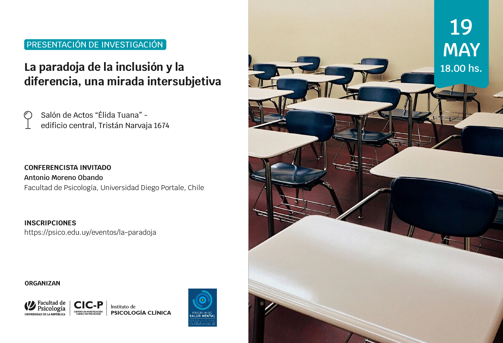 afiche de la actividad