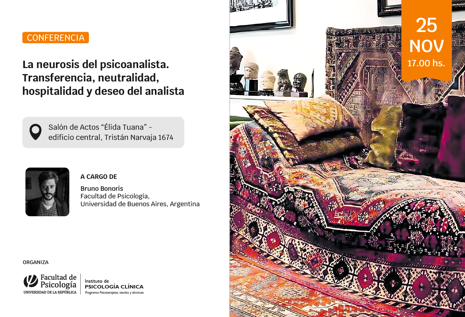 afiche de difusión