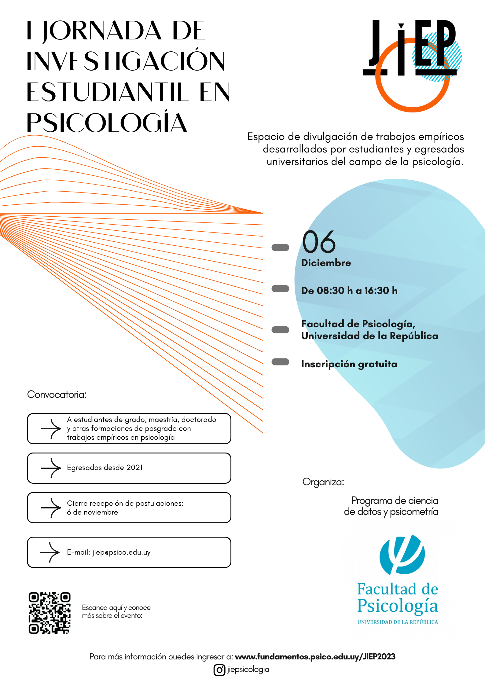 afiche de difusión de la actividad