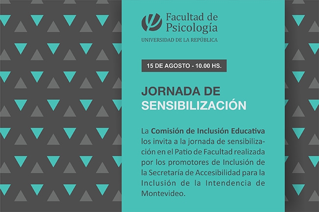 invitación jornada de sensibilización