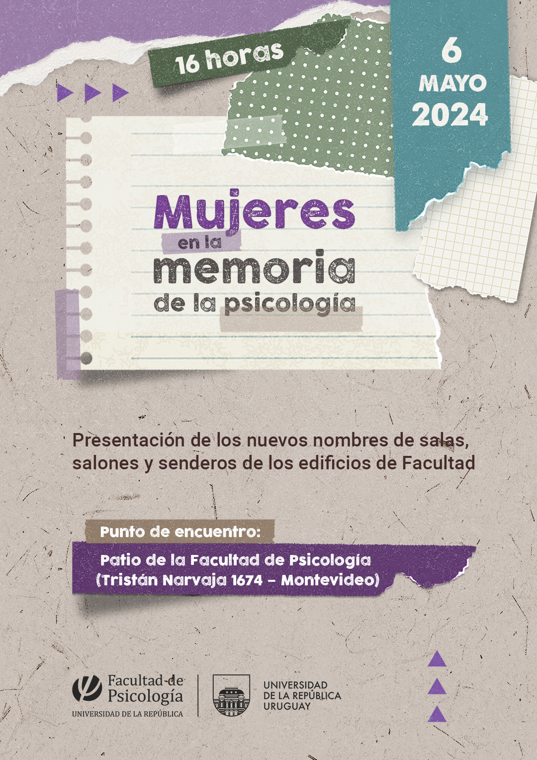 Mujeres en la memoria de la Psicología