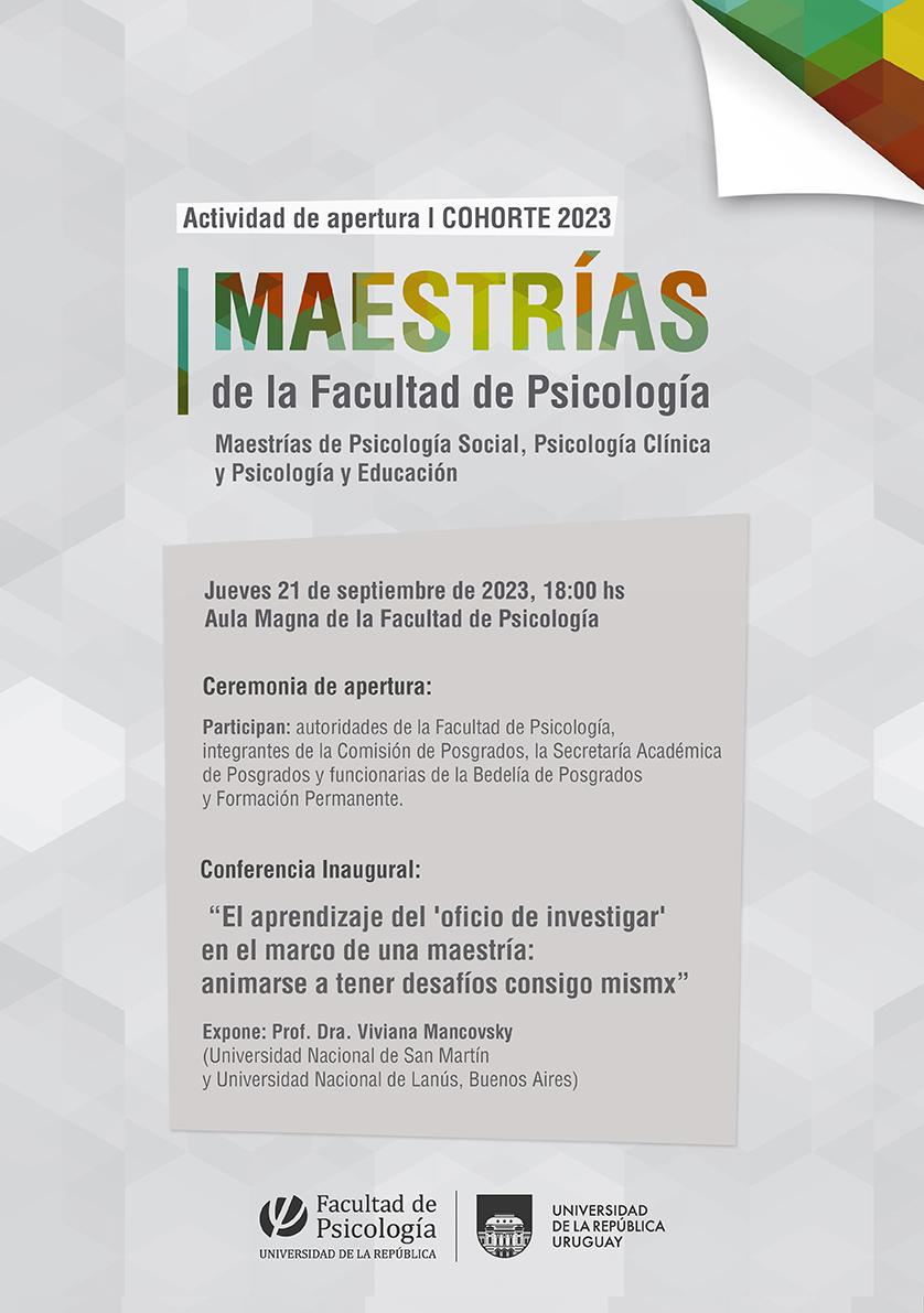 afiche de la actividad