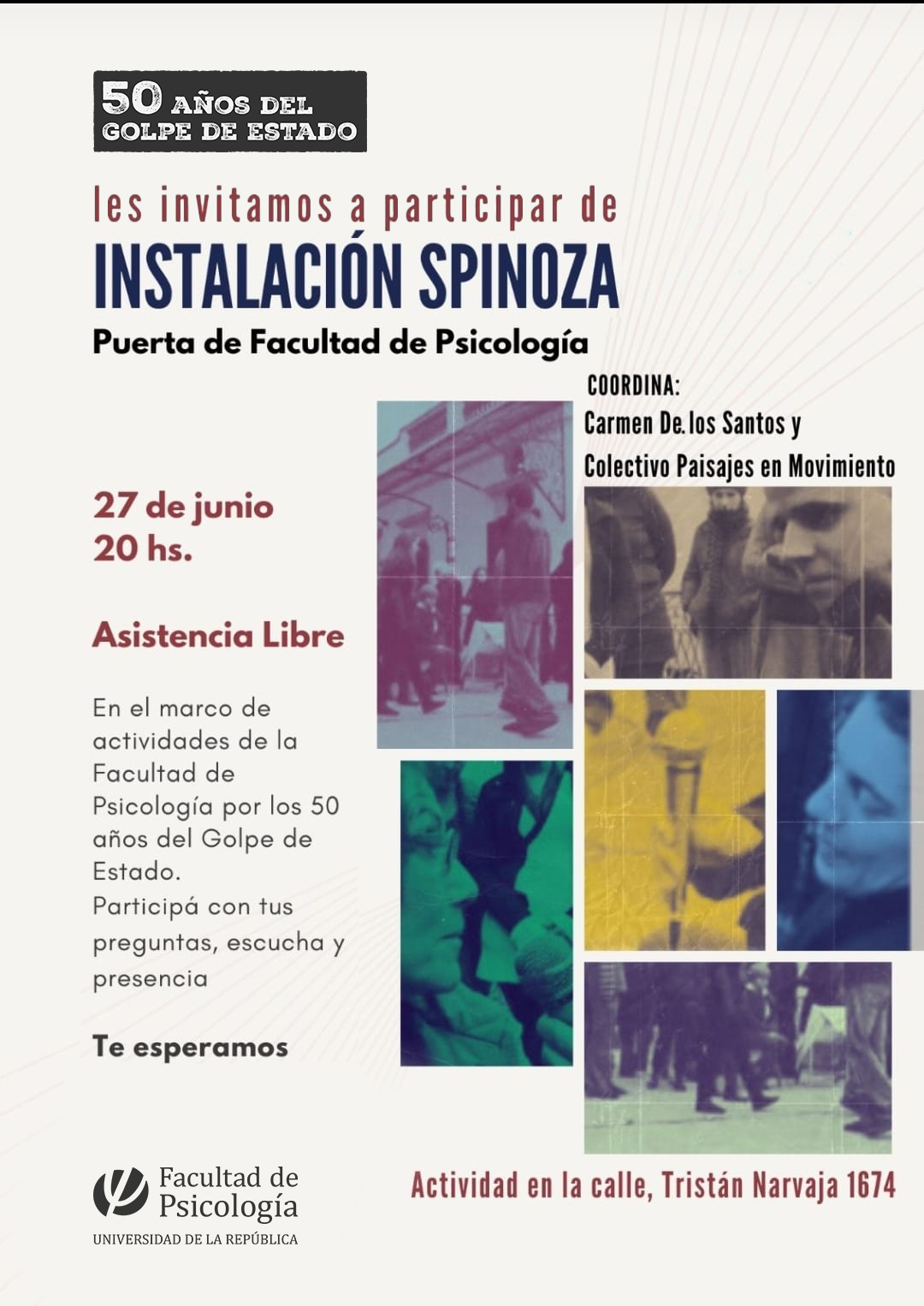 afiche de la actividad