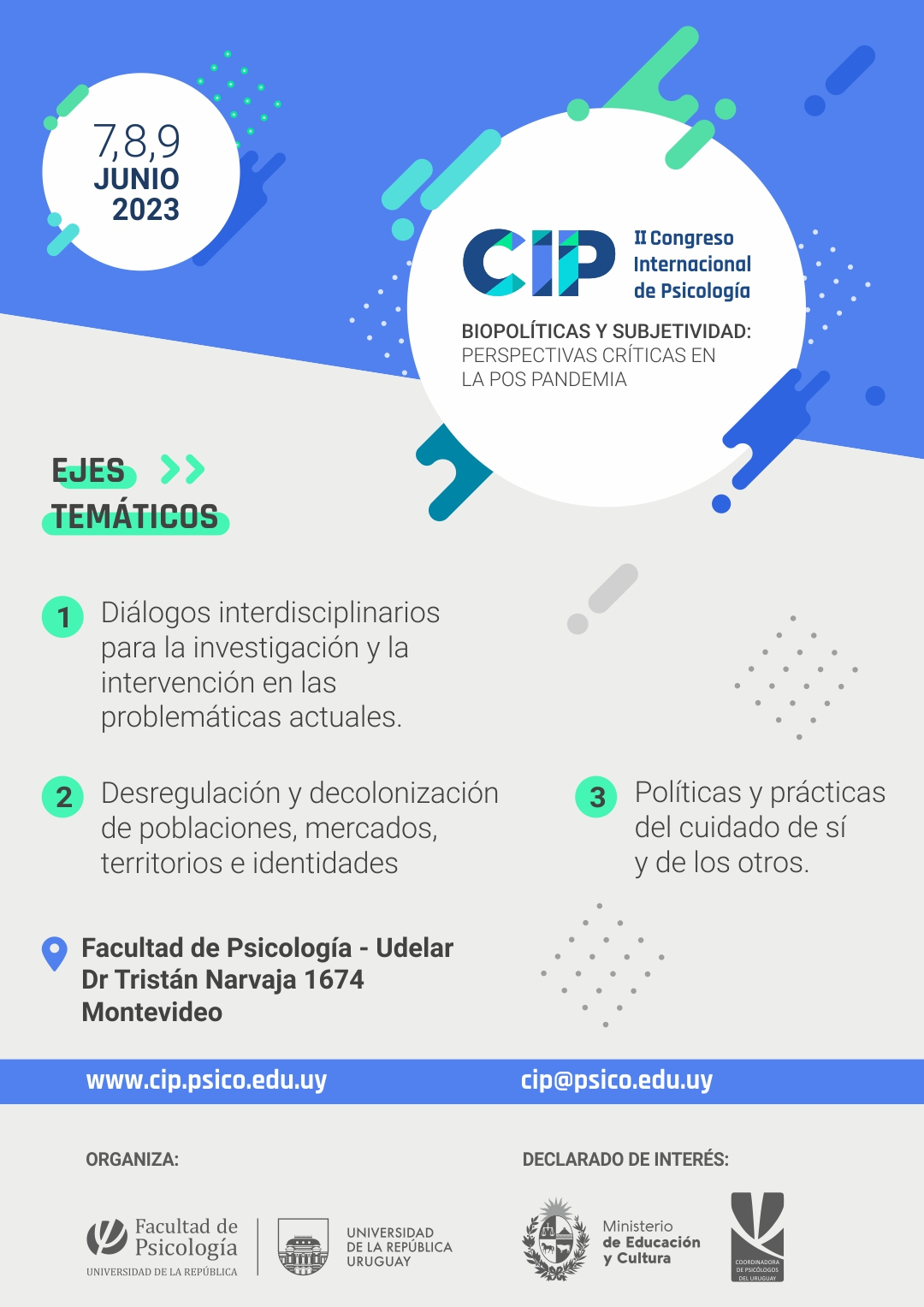 afiche de difusión de la actividad