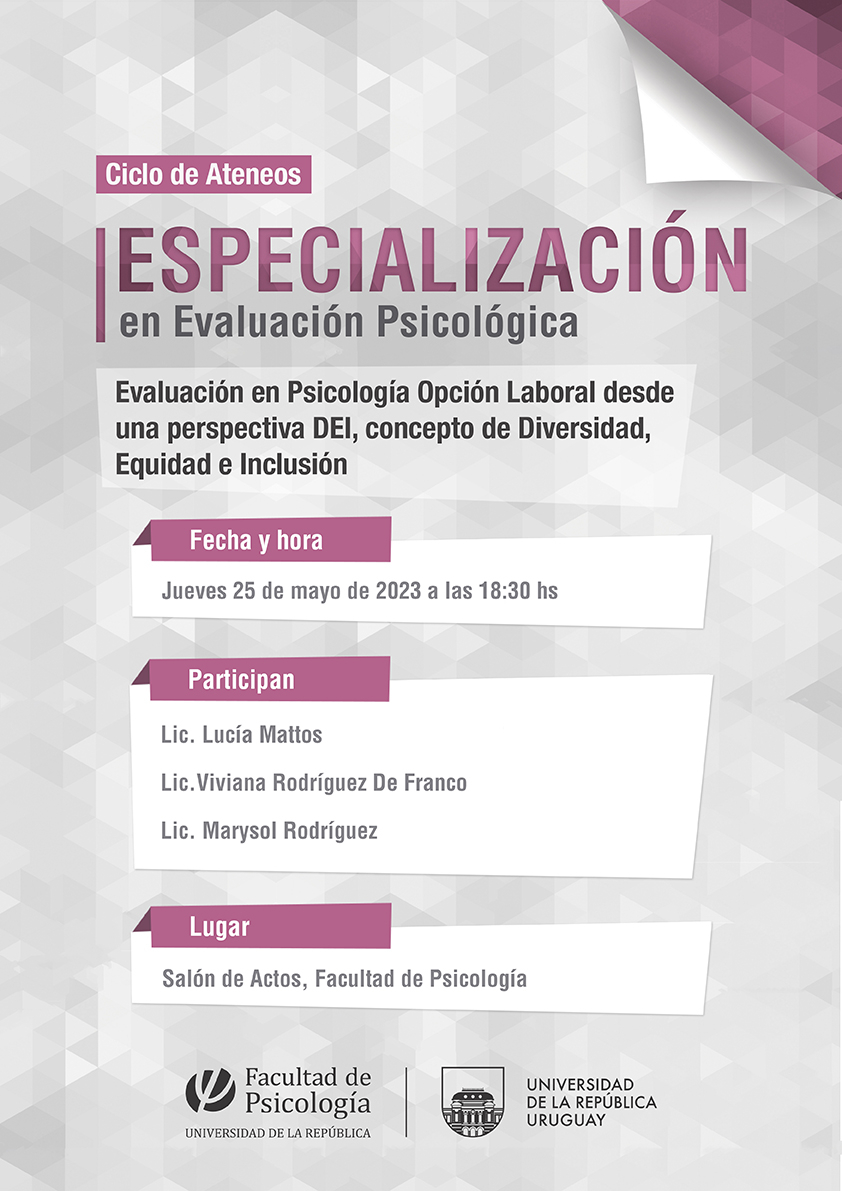 afiche de la actividad