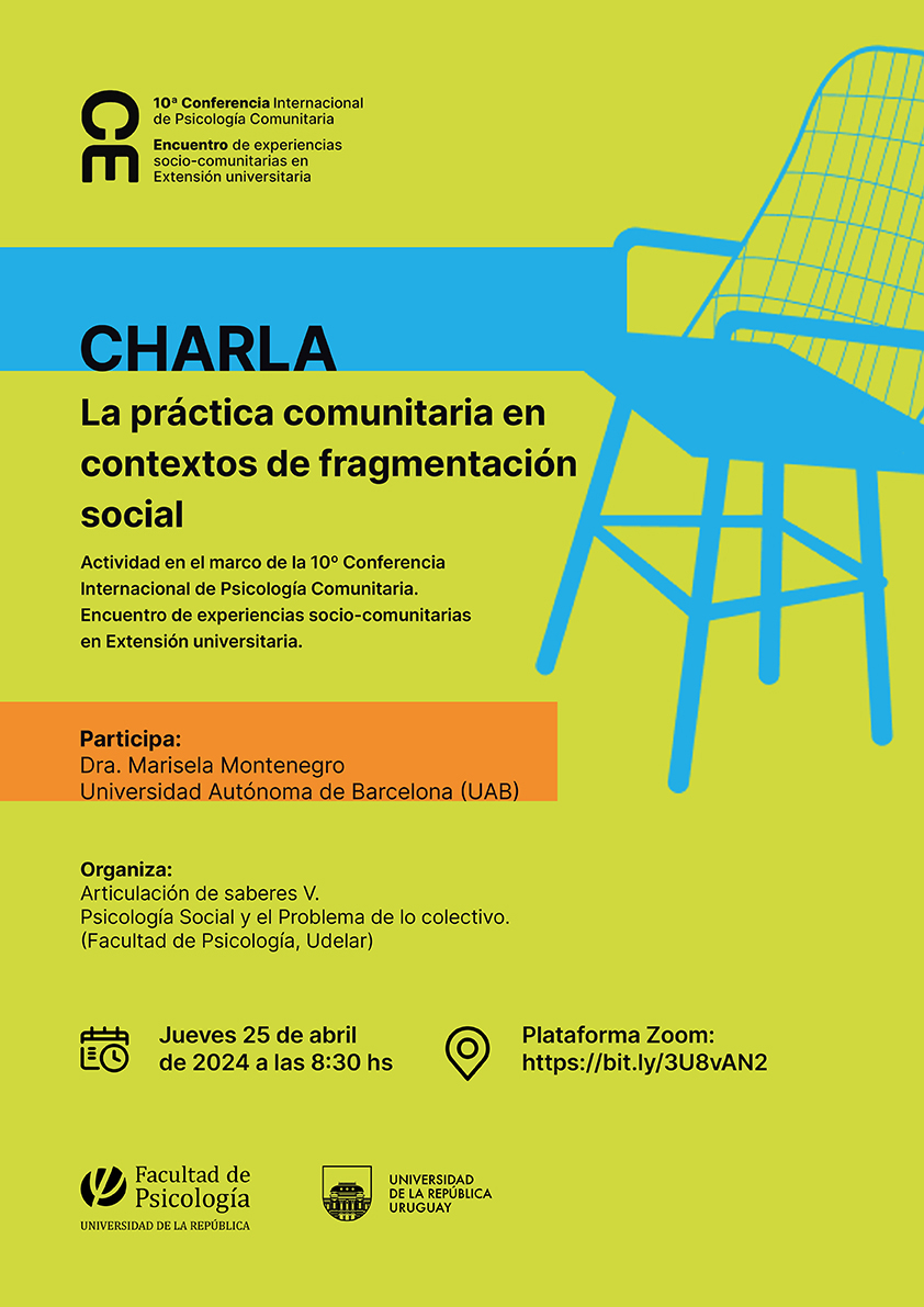 afiche de la actividad