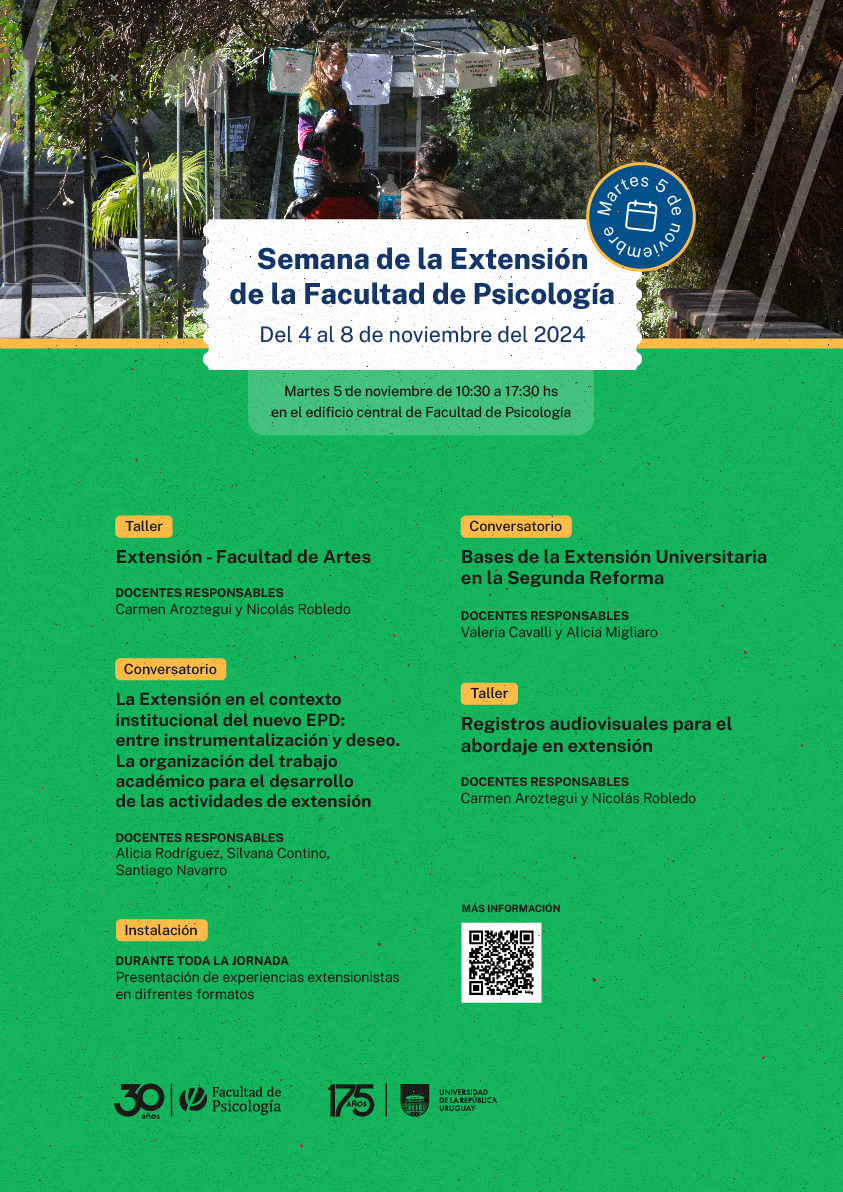 afiche de la actividad