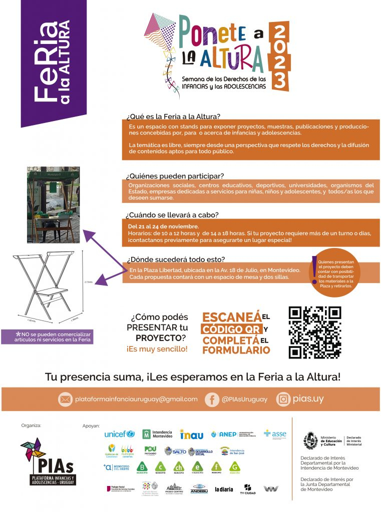 afiche de difusión de la actividad
