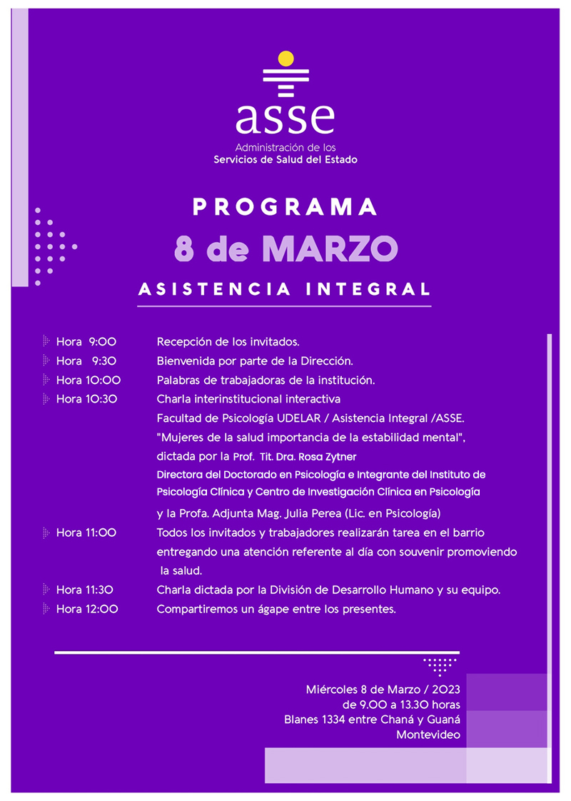 afiche de la actividad