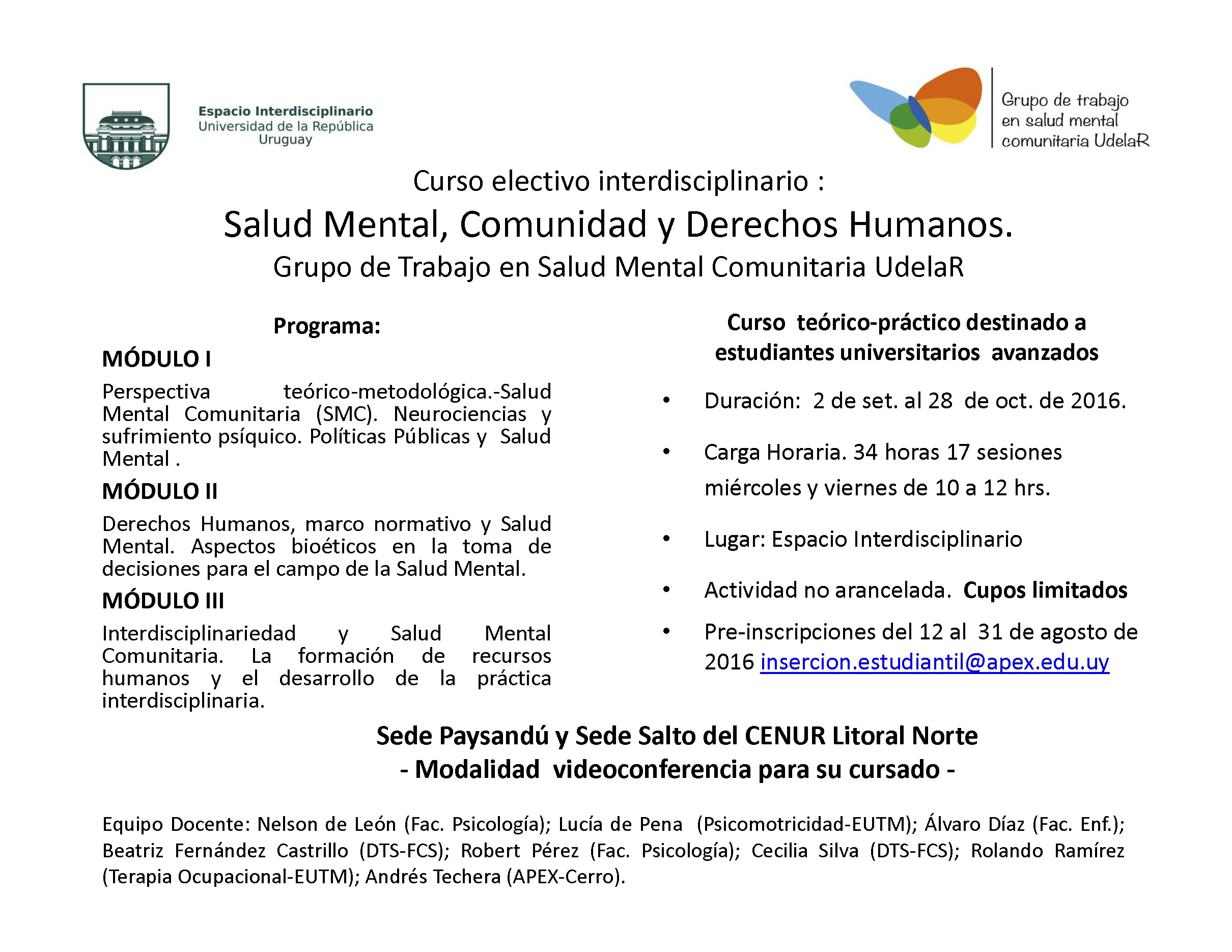 Afiche / Imagen del Evento