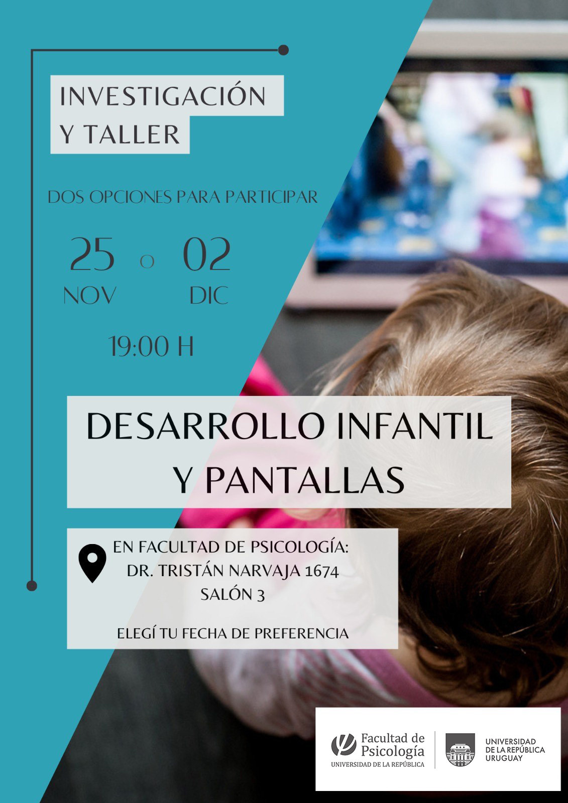 afiche de la actividad