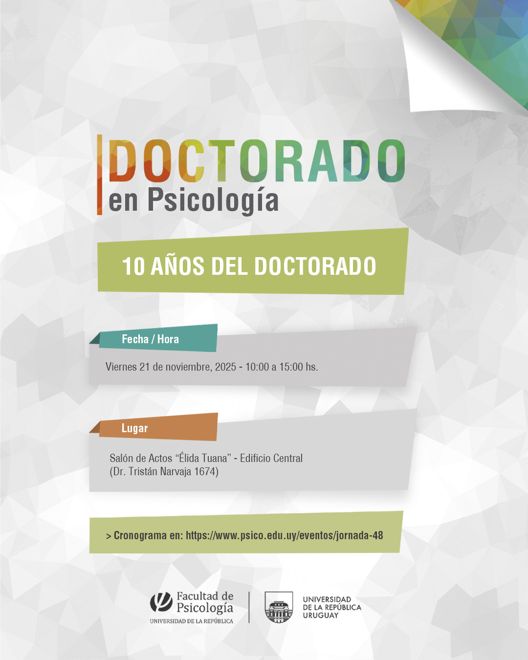 afiche de difusión