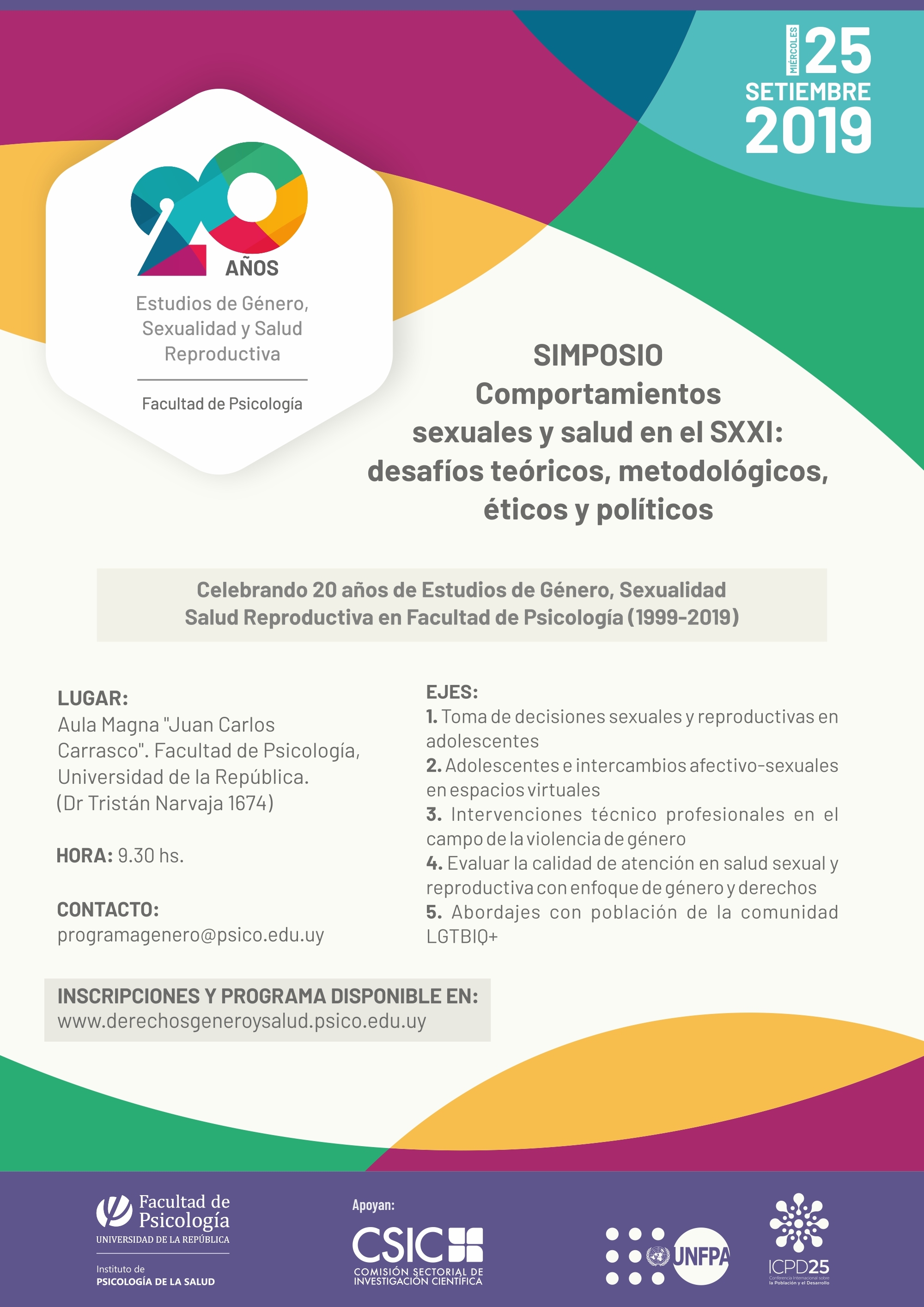 Afiche de difusión