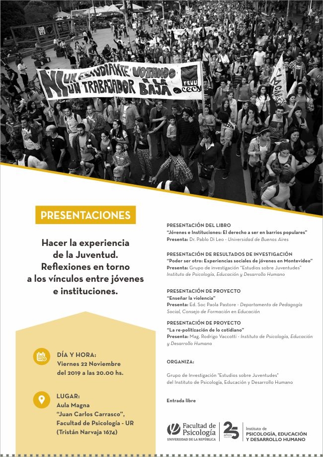 Afiche de difusión