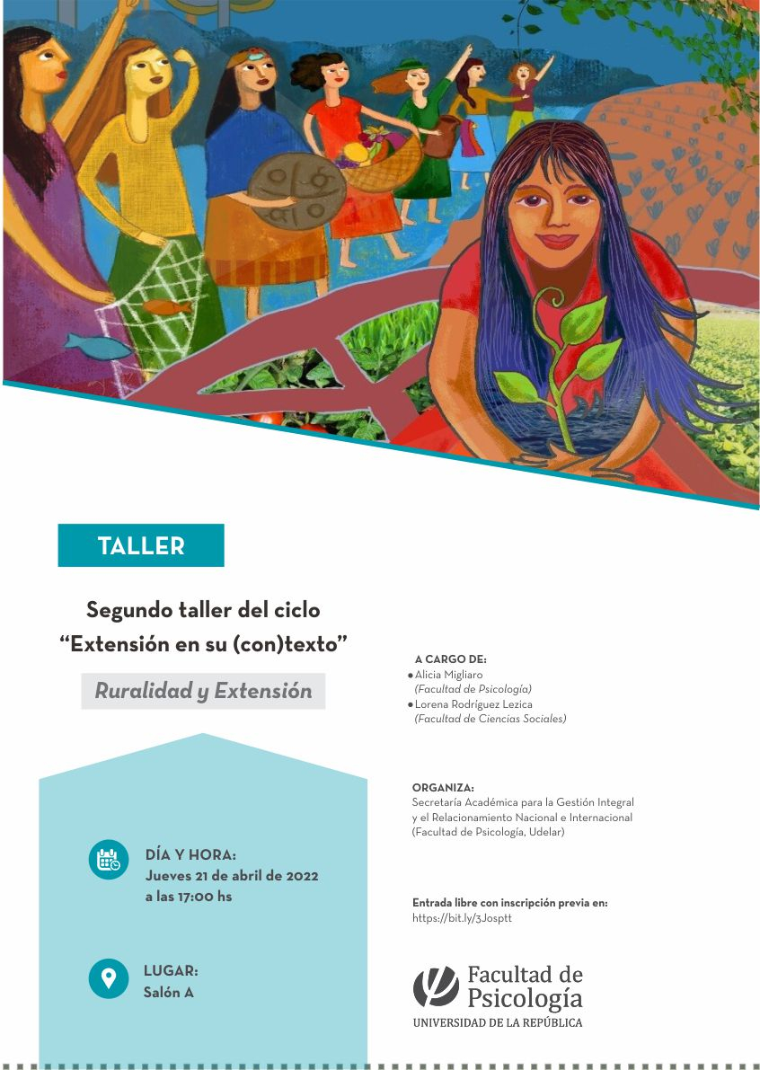 afiche de difusión de la actividad