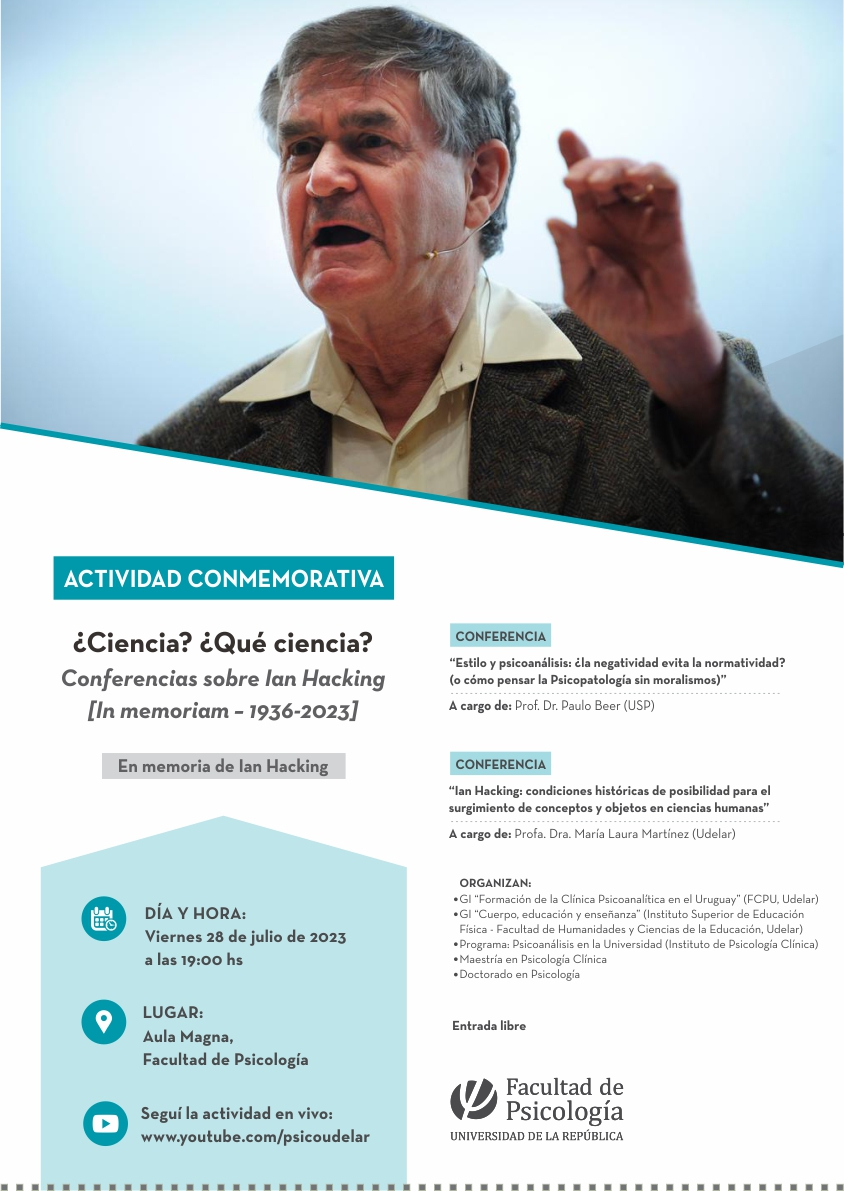 afiche de la actividad