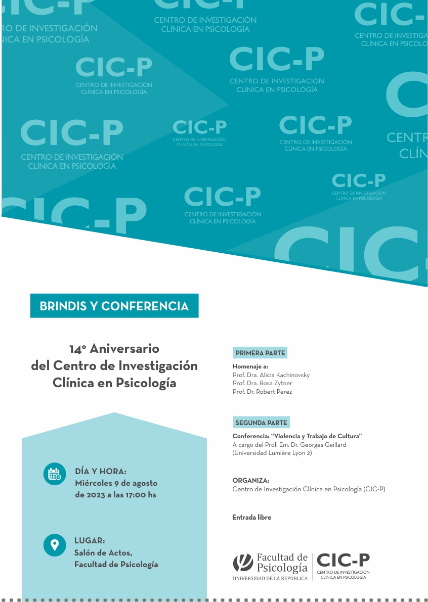 afiche de difusión de la actividad