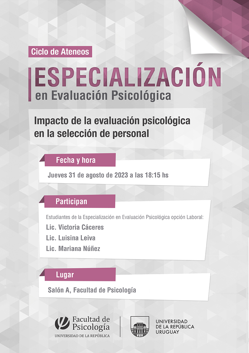 afiche de difusión de la actividad