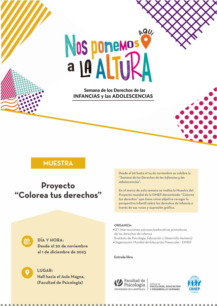 afiche de difusión de la actividad