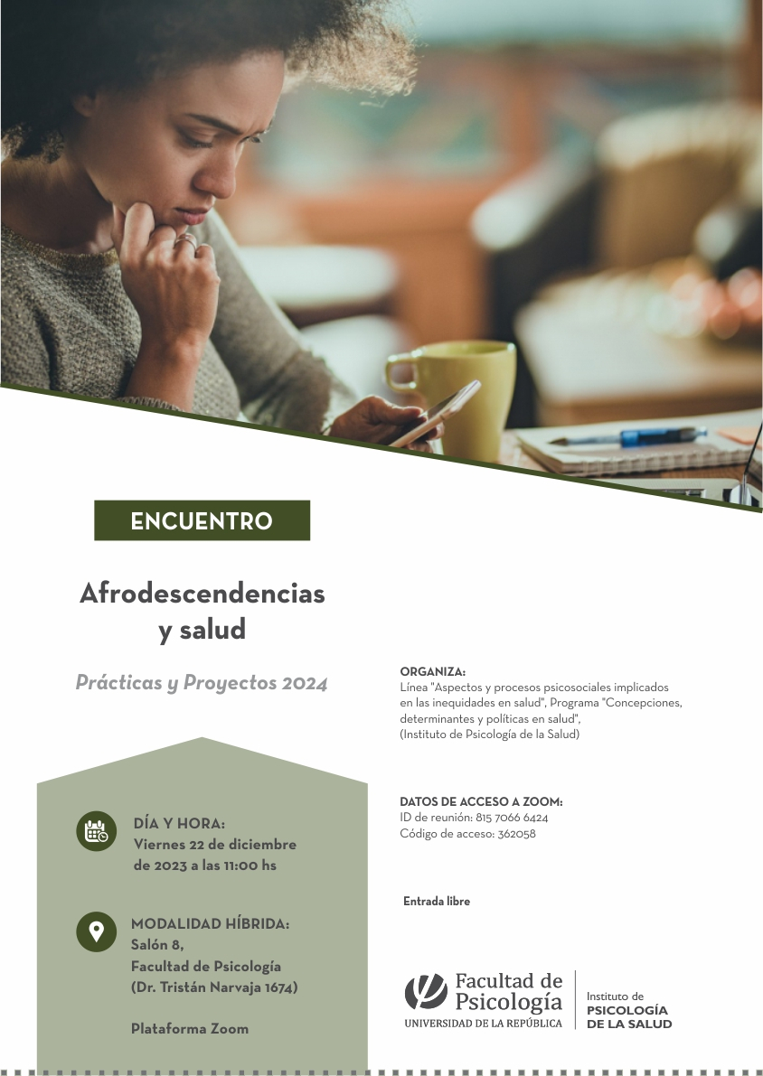 afiche de la actividad