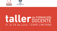 Educación Interdisciplinaria: taller de formación docente
