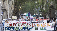   Marcha por la Salud Mental, Desmanicomialización y Vida Digna, en Montevideo (archivo, 2023).  Foto: Camilo dos Santos