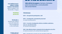 Jornada "Más allá de los papers. Formas y formatos para la producción y comunicación del conocimiento."