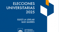 imagen de difusión de las Elecciones Universitarias 2025