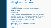 Abren inscripciones al taller sobre escritura de tesis de posgrado dirigido a tutores de la Udelar