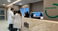Sala de internación en Salud Mental en el Hospital de Clínicas