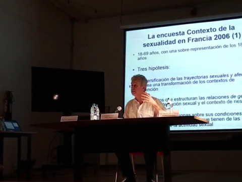 Michel Bozon en la Facultad de Psicología