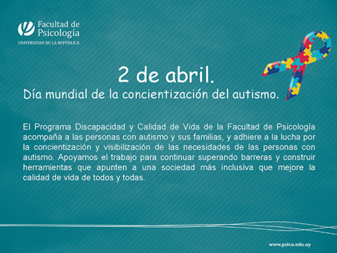 Día mundial de la concientización del autismo