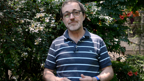 Fotografía del Decano Enrico Irrazábal