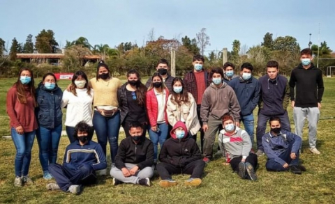 Estudiantes de Psicología del Cenur Litoral Norte