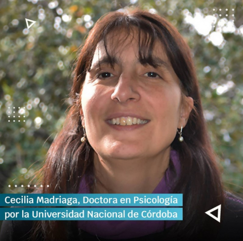Cecilia Madriaga, Doctora en Psicología por la Universidad Nacional de Córdoba