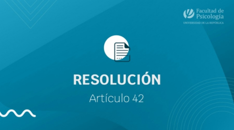 Resolución del Decano por Art. 42