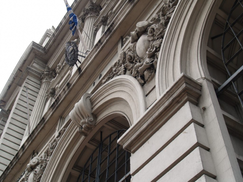 Fachada de la Universidad de la República. Foto: UCUR