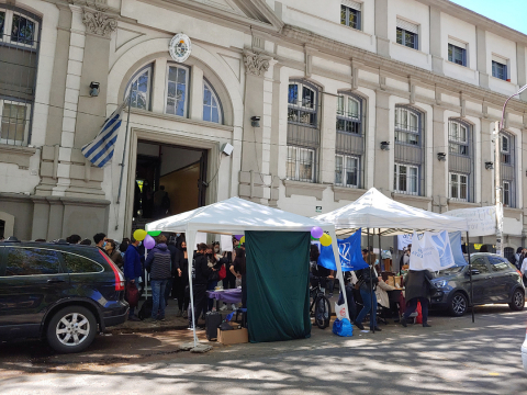 Fachada del edificio de Facultad de Psicología