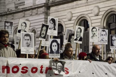 Vigésima primera Marcha del Silencio. 20/05/2016. Foto: Richard Paiva-UCUR