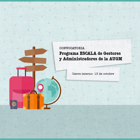 Convocatoria a Programa ESCALA de Gestores y Administradores de la AUGM